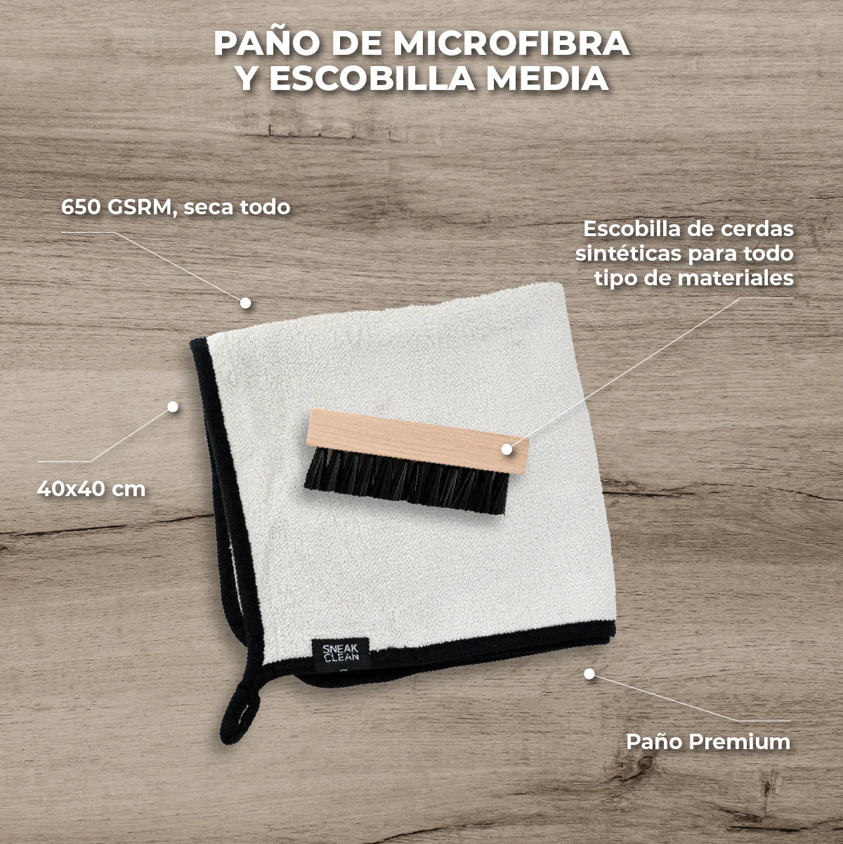 Initial Kit ONLYJOKE - Kit Inicial Limpieza Zapatillas