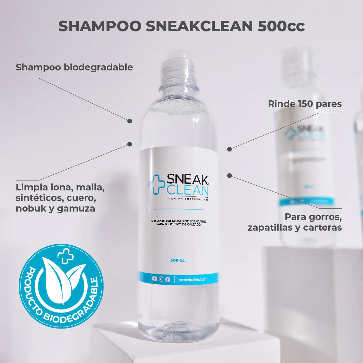 Self Cleaning Box 500 - Kit Limpieza Zapatillas *SIN ESCOBILLA STIFF*