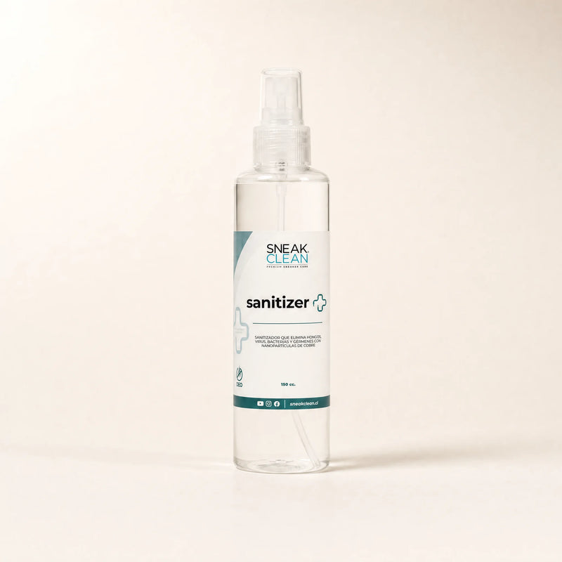 Sanitizador SneakClean Sanitizer+ 150ml con nanopartículas de cobre para zapatillas