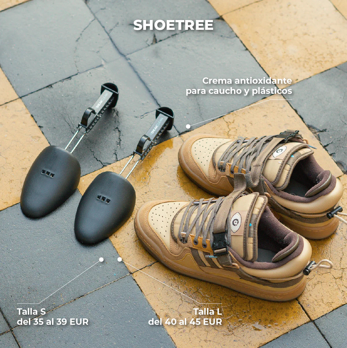 Hormador Ajustable Zapatillas SneakClean