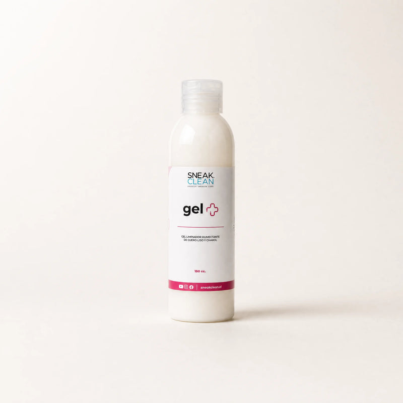 Gel limpiador humectante SneakClean Gel+ 150ml para zapatillas de cuero liso y charol