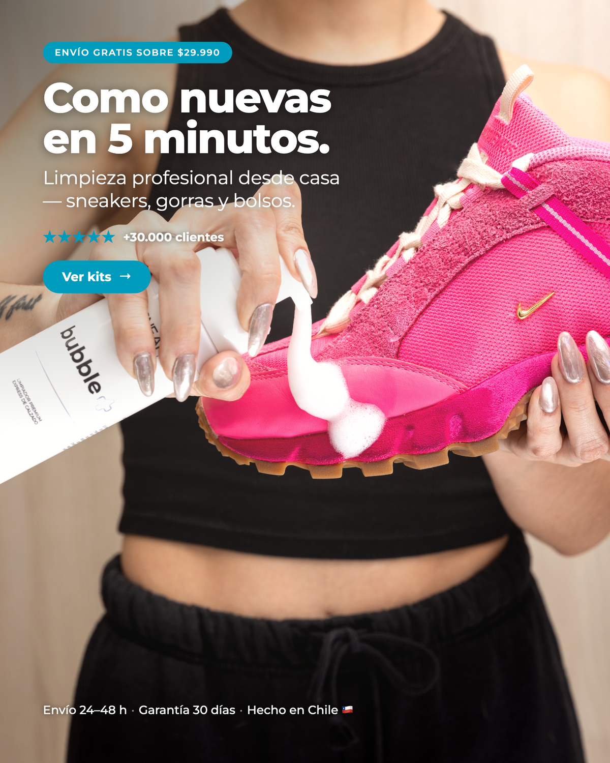 Como nuevas. Sin gastar en zapatillas nuevas.