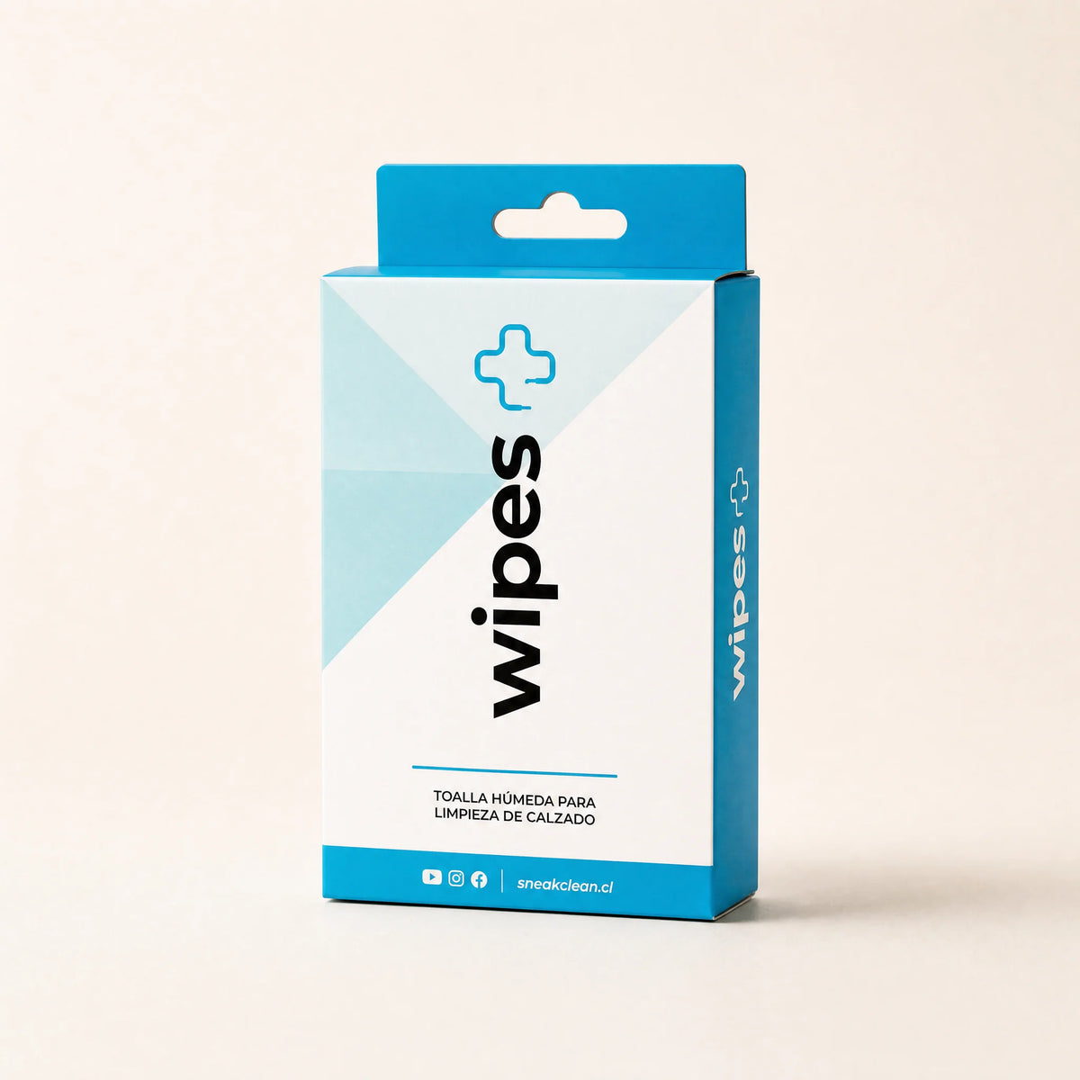 Caja SneakClean Wipes+ — toallitas húmedas para limpieza express de zapatillas